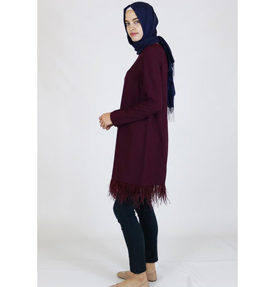 Puane Modest Tunic 7010 Burgundy