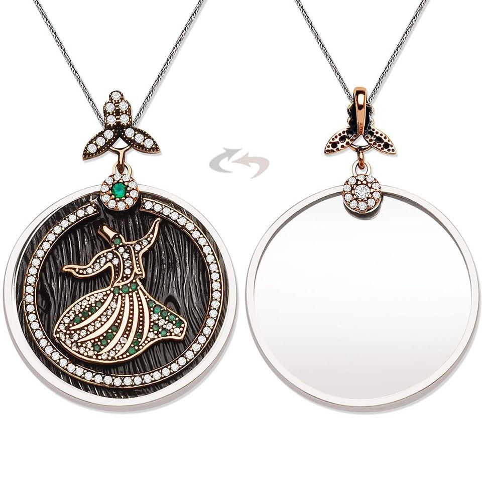 Tesbihane wholesale Women's Islamic Necklace Whirling Dervish - Modefa 