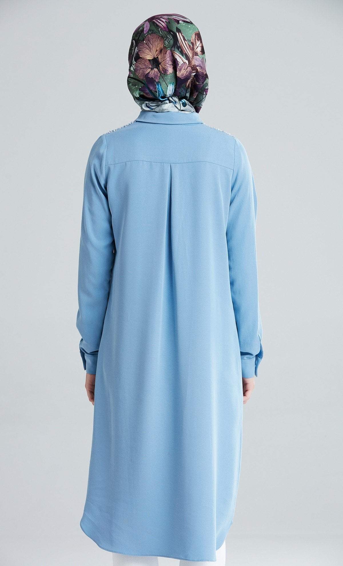 Tugba Modest Tunic M6642 Blue