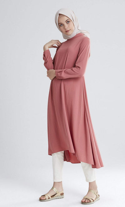 Tugba Modest Tunic M5165 Rose Gold