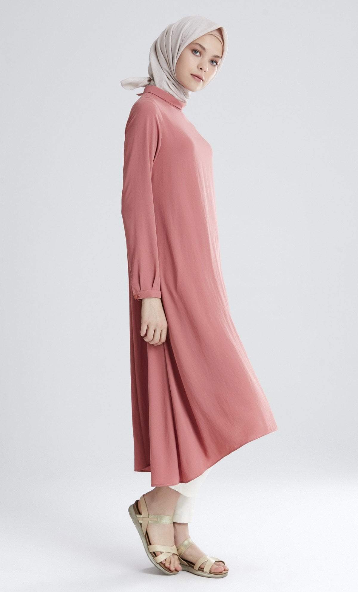 Tugba Modest Tunic M5165 Rose Gold