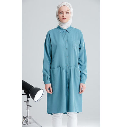 Tugba Modest Tunic M6643 Teal