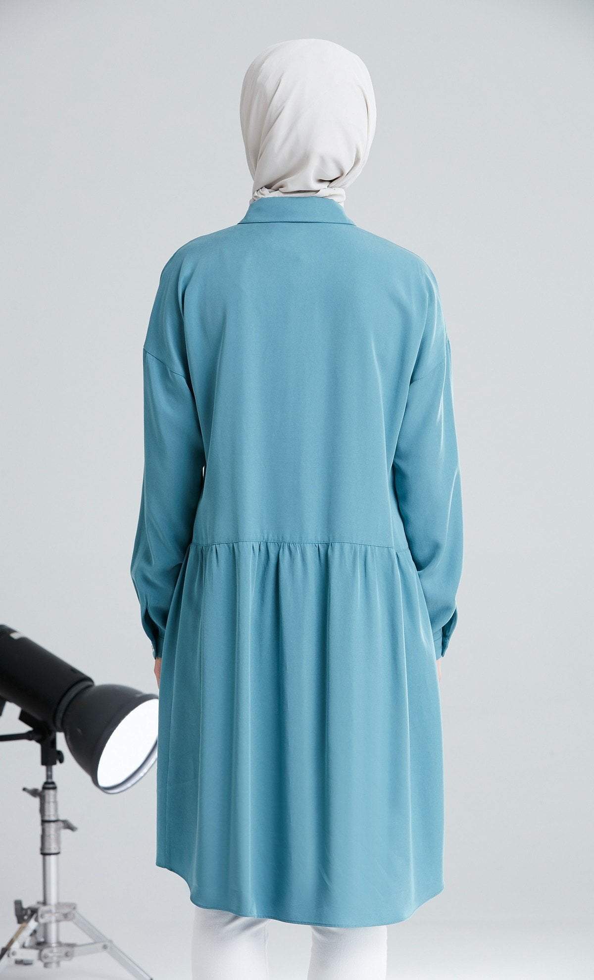 Tugba Modest Tunic M6643 Teal