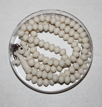 Yalcin Beads Rose Scented Tesbih Acrylic Prayer Beads Creme - Modefa 