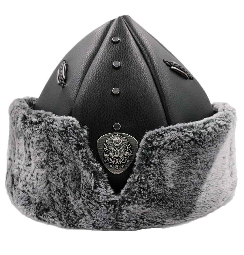 Ottoman Bork Ertugrul Fur Hat #1018-O